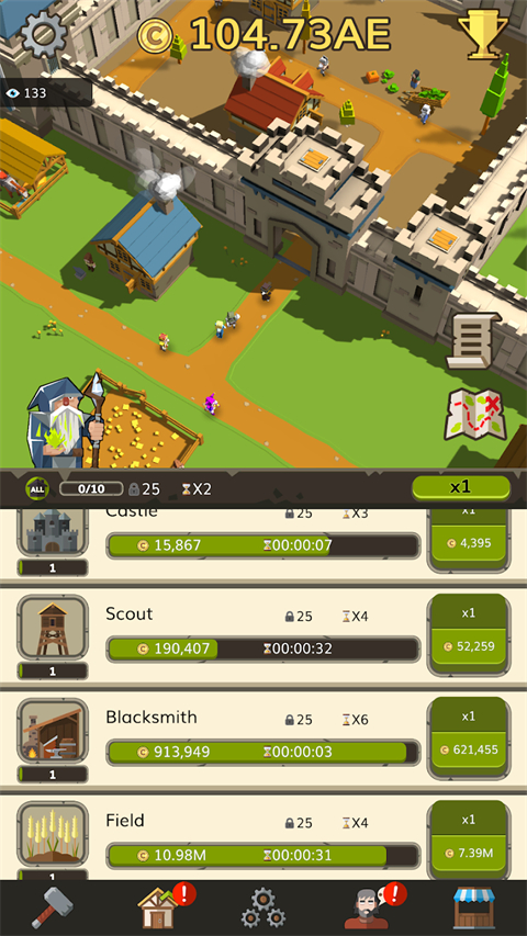idle medieval tycoon