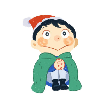 波吉圣诞节可爱微信头像