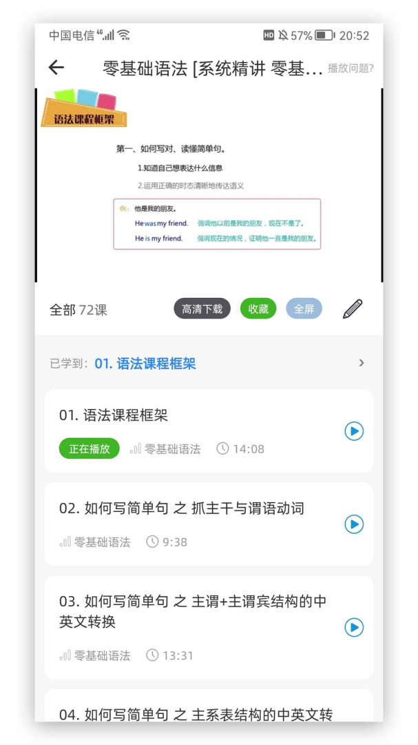 英语语法精讲
