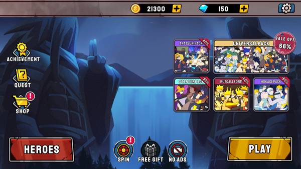 火柴人忍者格斗修改版