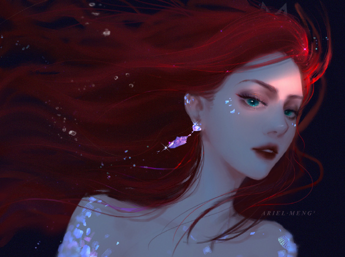 超美的卡通人物微信头像