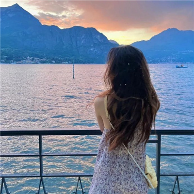 超级优质的蓝色大海女头