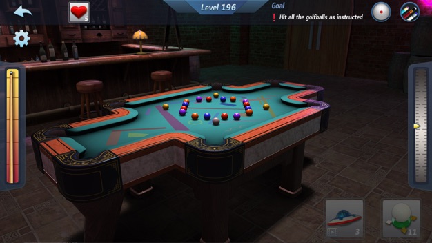 真实3D台球明星之路