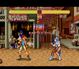 超级街头霸王2(出招表)