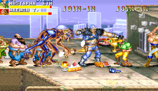 恐龙快打双人选关无敌版