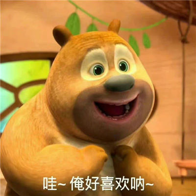 有趣好笑的熊二表情