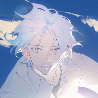 有意境的动漫二次元男生头像