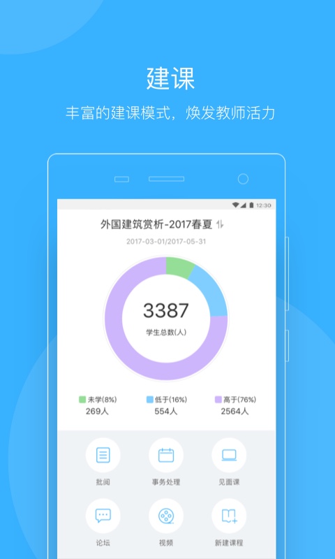 知到智慧树教师端