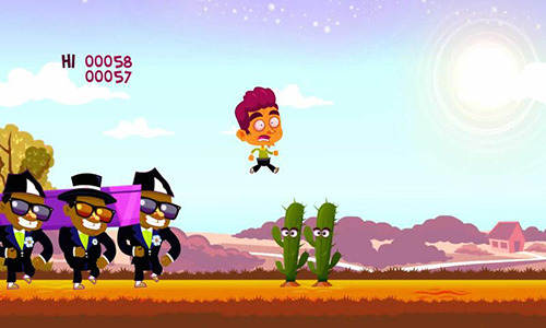 黑人抬棺像素版