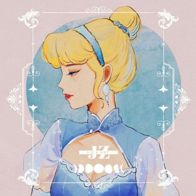 搞怪有个性的迪士尼公主微信头像