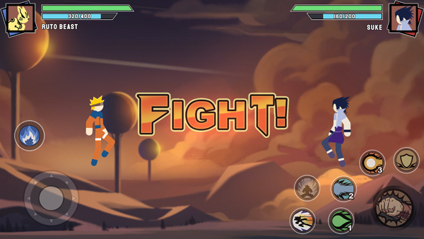 火柴人忍者格斗修改版