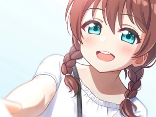 可以和二次元少女互动的