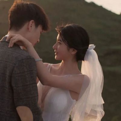 真人情侣幸福头像