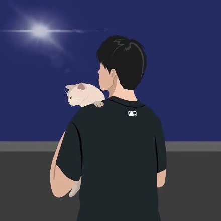 简约且实用情侣微信头像