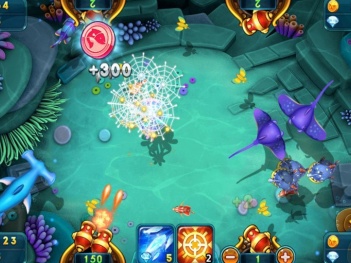 万人在线的捕鱼