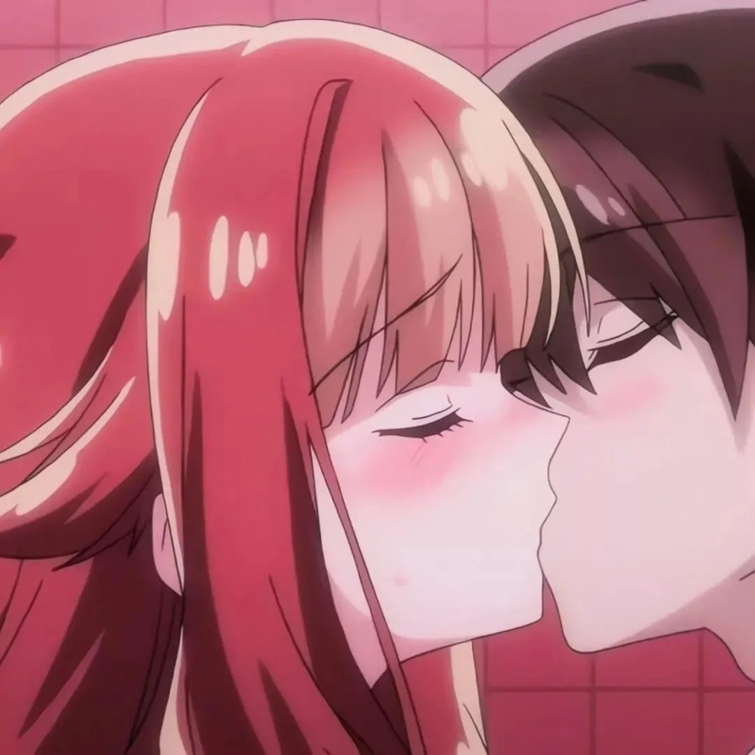 甜甜的动漫情侣微信头像