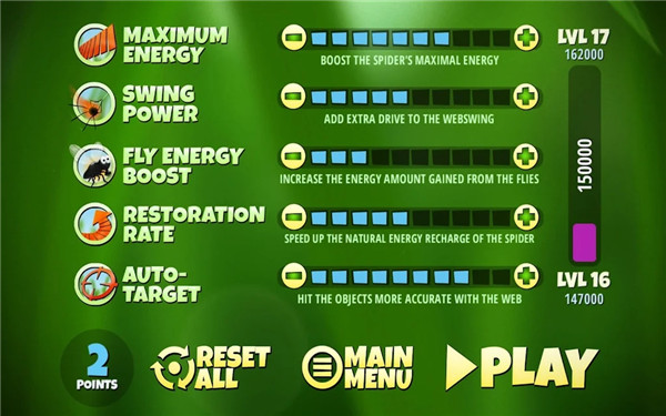 蜘蛛的冒险无敌版