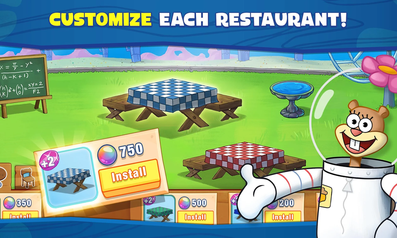 海绵宝宝餐厅模拟器内置菜单修改器