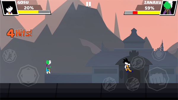 火柴人悟空格斗九游版