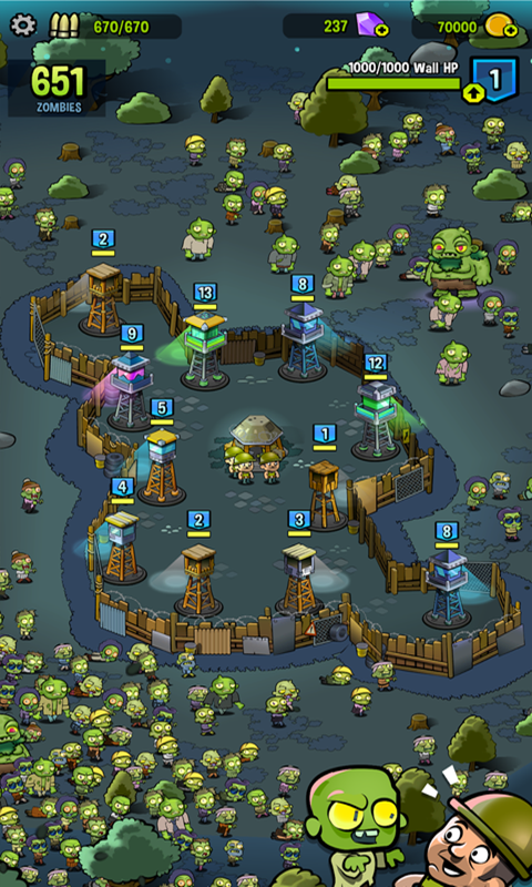 闲置僵尸避难所