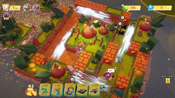 糖果灾难机关塔防