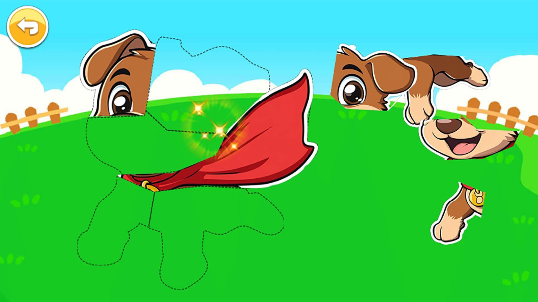 宝宝儿童动物拼图