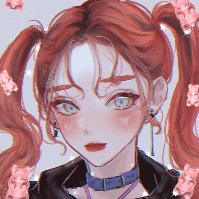 绝美二次元动漫女生微信头像