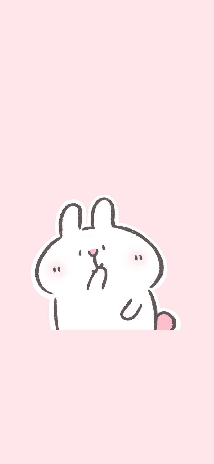 可爱小兔子微信素材图片