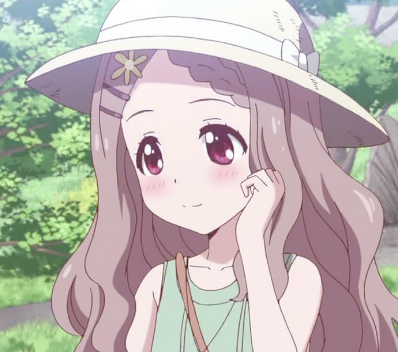 《向山进发》青羽心夏可爱微信头像