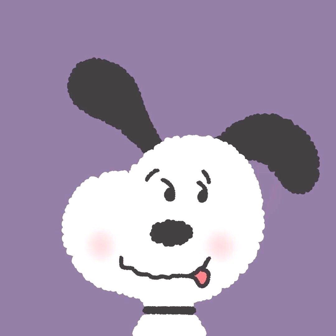 手绘史诺比可爱微信头像