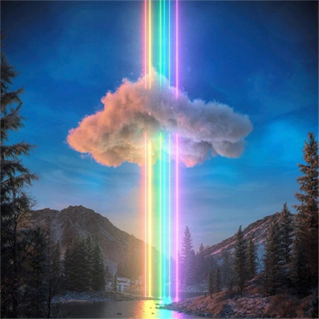 好看的彩虹图片