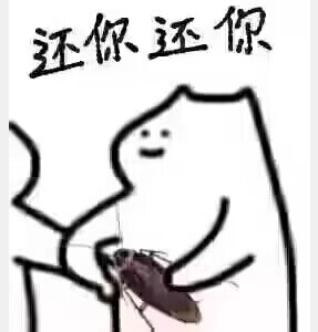 拿着拿着蟑螂表情包一览