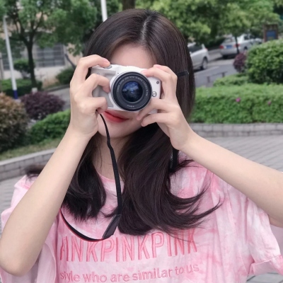 甜美可爱少女心粉色系女生微信头像