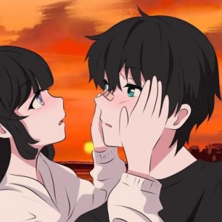 很优质的情头一对动漫