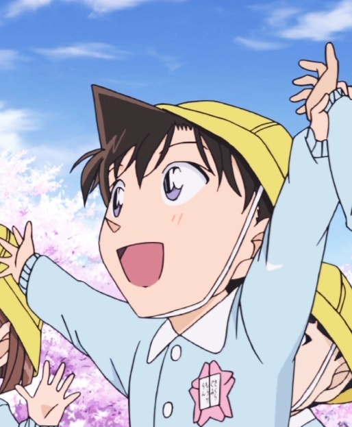 樱花班的回忆新一小兰情侣微信头像