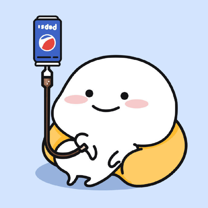 搞笑打点滴可爱微信头像