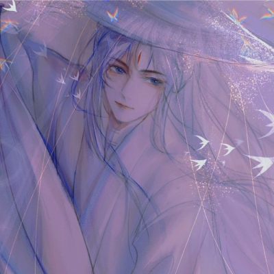 冷酷古风动漫男生微信头像