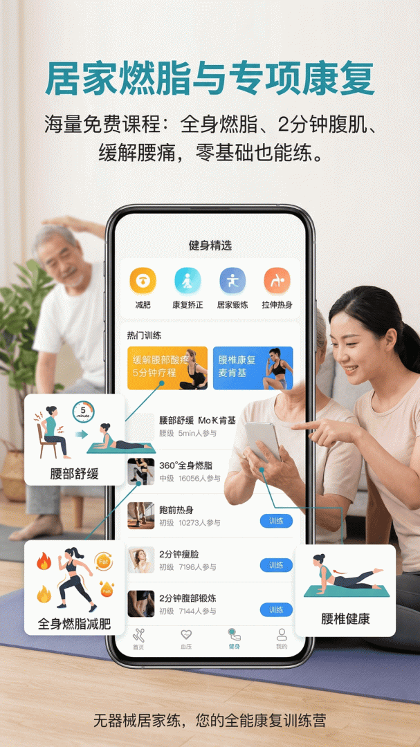 运动走路计步器