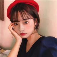 可爱短发女生网红头像