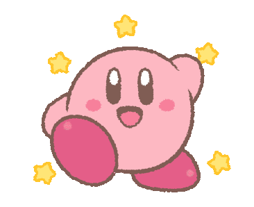 星之卡比动态可爱微信表情包