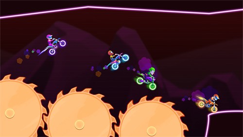 蜘蛛虾摩托特技驾驶