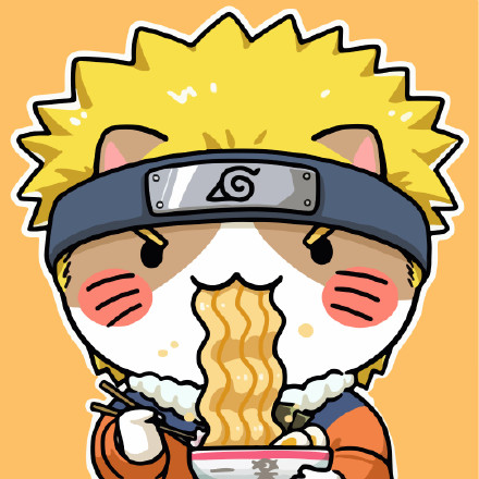 喵脸火影忍者微信头像