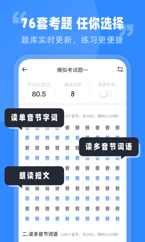 普通话水平考试