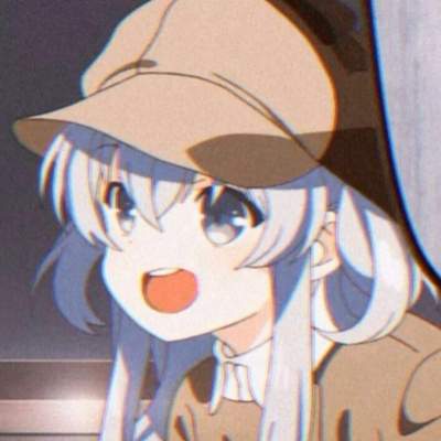 复古动漫女生卡通微信头像
