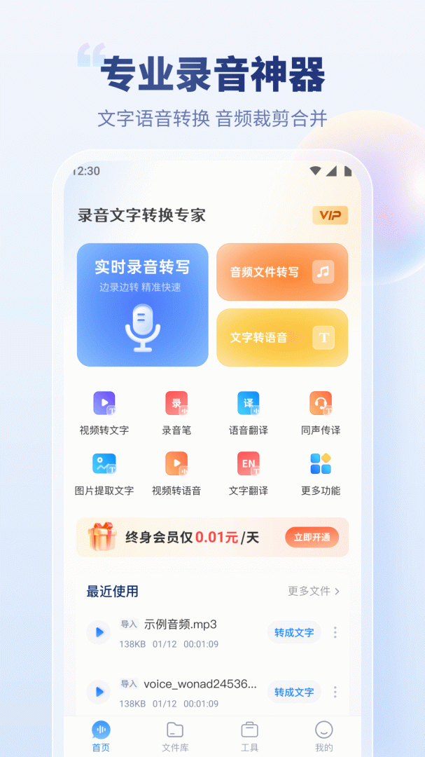 录音文字转换专家