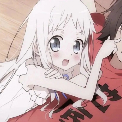 甜蜜宠溺的搞怪动漫情侣微信头像