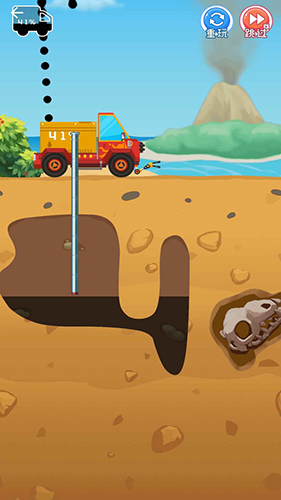 采油车山地模拟