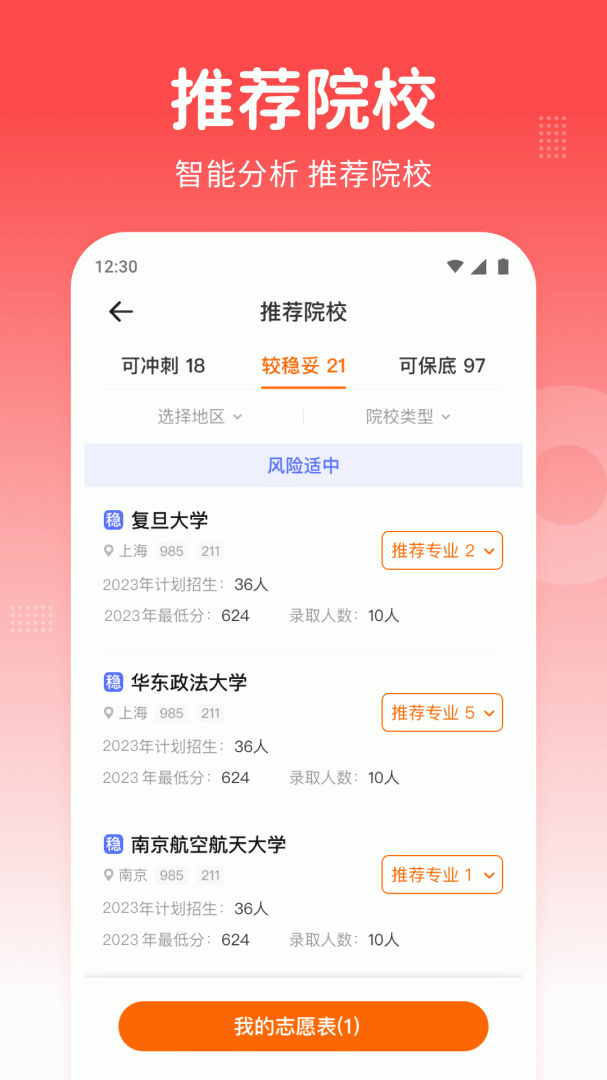 高考志愿指南（正确填报志愿）