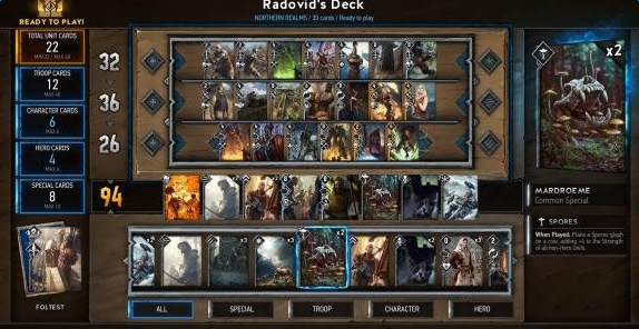 巫师之昆特牌公测版