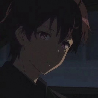 动漫二次元男生丧系抖音头像